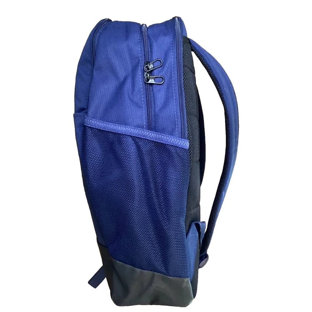 Nike Brsilia 9.5 Training Backpack Laptop Pocket Water Bottle Sleeves Navy New